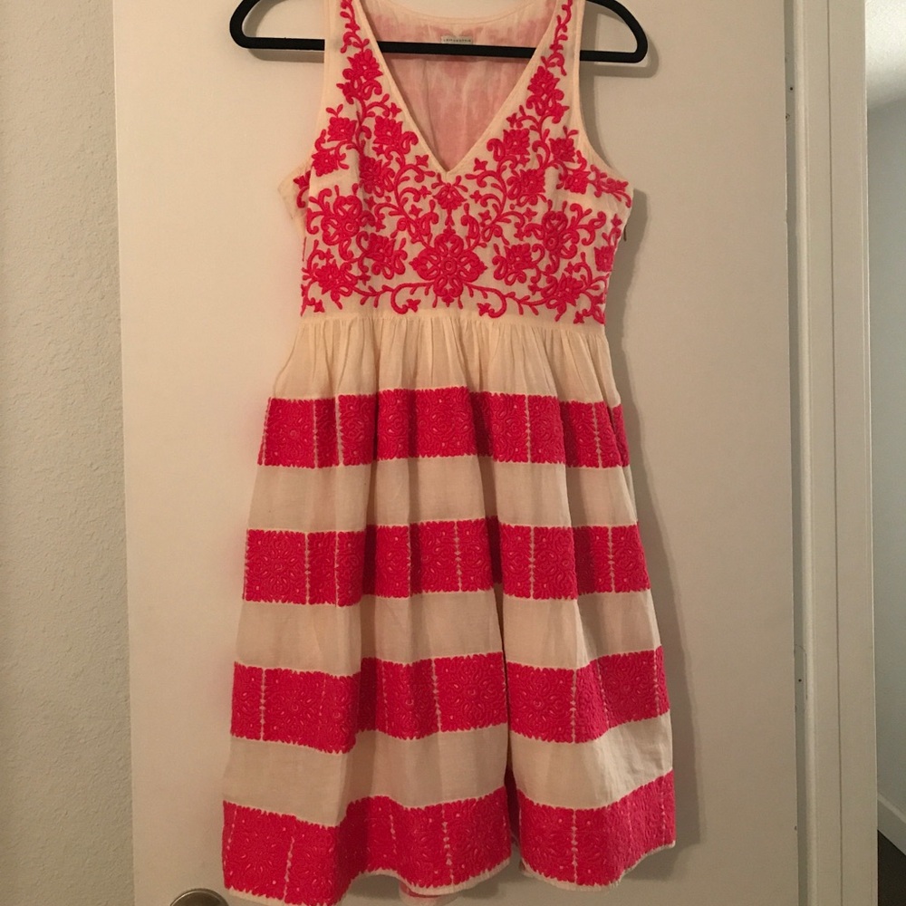 Anthropologie Leifsdottir Azalea Dress 4P